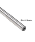 Side view of 5.1mm Chucking Reamer for Stainless Steel and Copper Alloys Uxcell HSS Cobalt M35 Lathe Tool with round shank