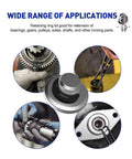 Versatile 450Pcs Circlip Retaining Ring Kit with external and internal snap rings for automotive, machinery, DIY applications.