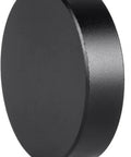 Black side view of Compact Bulls Eye Bubble Level For RVs And Boats 1.3 Inch Circular Acrylic Level Pocket Friendly High Precision Leveler