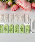 7 Piece Soft Clay Leaf Cutter Mold Set For Flower Stamps And Floral Earrings Making Tools Jewelry Craft Kit For DIY Artists