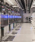 Interior of a cleanroom environment suitable for ESD Anti Static Socks For Work Unisex Static Dissipative Safety Socks For Cleanrooms Labs And Electronics Universal Fit One Pair Grounding Ready For All Day Comfort And Charge Control.