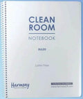 Cleanroom Notebook With Latex Free Polymer Coated Paper For Lab Use Eight Point Five By Eleven Inches 100 Pages Side Spiral College Ruled