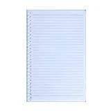 Ultra Cleanroom Notebook For ISO 4 Class 10 Environments With Poly Spiral Bound Non Shedding Lab Log Book, college-ruled pages