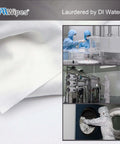 Ultra Soft Cleanroom Wipes 12 By 12 Inches Bag Of 150 100 Percent Polyester Double Knit Lint Free Cloths shown with cleanroom use