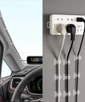 60 PCS Clear Adhesive Cable Clips Five Eighth Inch For Cable Management And Outdoor Lights securing cables in car and home