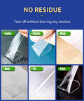 Clear Double Sided Adhesive Pads For Wall Mounting Ultra Strong Sticky Dots With No Residue Removable Heavy Duty Tape for various surfaces