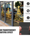 Heavy Duty Clear Double Sided Tape Half Inch Wide Ten Foot Roll Acrylic Mounting Adhesive For Sign Photo Poster Picture Mount Waterproof Weatherproof Removable Yet Rock Solid And Easy To Use used for Christmas window decoration installation