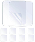 10 Pack Premium Double Sided Mounting Squares Clear Tape Waterproof Heavy Duty Adhesive Pads for Pictures and Posters Ideal for Hanging Strips