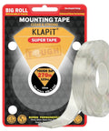 Ultra Strong Clear Double Sided Tape With Enhanced Nano Technology Waterproof Mounting Adhesive, package and roll