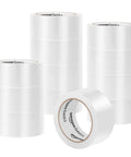 Strong Clear Packaging Tape 1.88 Inch By 54.6 yd 12 Pack With Low Odor Acrylic Adhesive for Shipping and Moving Storage