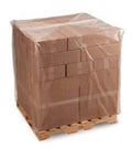 Pallet Cover Bags 50 Pack Heavy Duty Clear 3 Mil Polyethylene For Outdoor Storage And Weather Protection 55 X 53 X 75 In Size