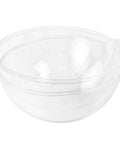 5.5" Clear Big Plastic Acrylic Arts & Crafts Giant Mold Shells Molding Balls Crafting Kit (140mm) shown in transparent halves