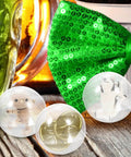 50Pcs Transparent Round Balls for Vending Machine Toys Clear Plastic Balls with Small Toys and Coins Inside