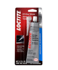 Clear RTV Silicone Adhesive And Sealant For Glass Metal Plastics Fabric Vinyl Weatherstripping And More 80 ml tube packaging