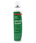 Clear RTV Silicone Adhesive Sealant, 8 Oz Can, Moisture Cure Formula Delivers A Strong Flexible Bond, Watertight Seal