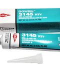 Mil-Spec Clear RTV Silicone Adhesive Sealant, Mil-A-46146 Group II TY I, 90ml Tube, Non-Flowing, Room Temperature Cure