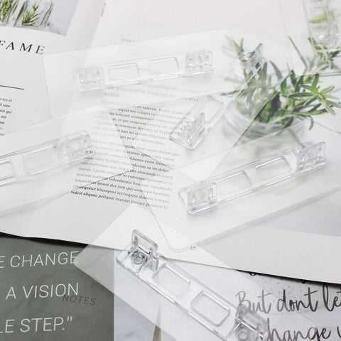 24 Pieces Self Adhesive Shelf Bracket Kit with double row reinforced design on a textured background