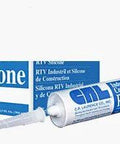 Clear RTV408 Industrial And Construction Silicone Sealant For Insulating Glass Glazing, cartridge and box display