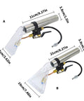Upholstery Scrub Head Attachment For Vacuum Cleaners Clear Scrub Head Sprayed Extraction Nozzle Powerful Suction Vacuum Accessory