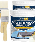 70Oz Clear Waterproof Sealant For Indoor And Outdoor Use Water Based Transparent Coating buckets with brushes