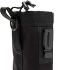 Close-up of black clip on utility pouch for vests with durable build, showing clip detail. Versatile Clip On Utility Pouch For Vests And Tool Belts With Quick Access To Fasteners Welding Rods And Small Tools Ideal For Roofers Car Techs And Diy Pros On The Job Diamondback Quiver 13.
