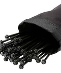Versatile Clip On Utility Pouch For Vests And Tool Belts with black fasteners exposed, ideal for roofers, car techs, and DIY pros