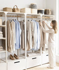 Space saving 50 pack slim plastic hangers provide durable, lightweight closet organization for apartments and dorm rooms
