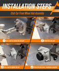 Front Wheel Hub Assembly With Dust Cover For Club Car DS And Precedent Golf Carts 2003 And Up installation steps