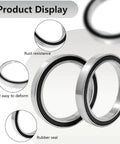 One Way Clutch Bearing Kit For Can Am Outlander And Maverick UTVs Fits 330 400 500 570 650 800 1000R 800R 1000R Commander Renegade Max Models Easy Install Smooth Engagement Durable Replacement - two ball bearings with rubber seals