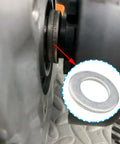 Clutch Spacer Shim Washer Kit For Three Quarters Inch Shaft Compatible With Thirty Series Torque Converter installation view