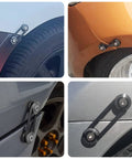 Universal Black CNC Billet Aluminum Quick Release Fastener Kit For Bumper Trunk Perfect For Any Ride Or Car Fits All Vehicles