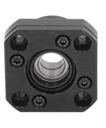 Ball Screw End Support Kit For SFU2005 And SFU2010 With C7 Precision Bearings, FK15-C7 End Block Front View for CNC Equipment
