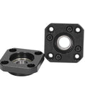 Ball Screw End Support Kit For SFU2005 And SFU2010 With C7 Precision Bearings End Block Set, two black blocks with bearings