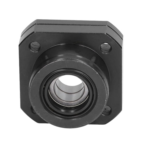 Front view of ball screw end support kit for SFU2005 and SFU2010 with C7 precision bearings, CNC end block set high accuracy 0.05mm.