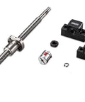 CNC Ball Screw SFU2005 Kit 20mm Diameter Lead 5mm Length 200mm With Nut End Supports EK EF15 Coupler End Machining for CNC Milling