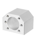 Front view of DSG1605/1610/1604 Ball Screw Nut Housing Seat Mount Bracket Holder Base for Ball Screw Nut SFU1605/1610, CNC machine parts.