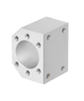 ✝️ DSG1605/1610/1604 Ball Screw Nut Housing Seat Mount Bracket Holder Base, aluminum CNC machine part, side view