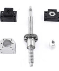 RM1605 ball screw set with ball nut, end supports, and coupler for 3 Pack 2 Pcs HGR15 HGH15 500mm Linear Sliding Rail Guide