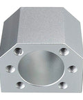 Front view of ✝️ 1PCS Ballscrew Nut Housing Nut Bracket Holder fit for RM1604 1605 1610 SFU1605 Ball Screw Nut Housing CNC