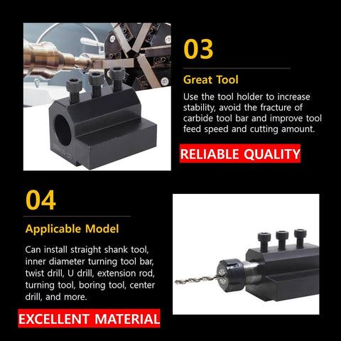 Top Notch Boring Tool Sleeve For Milling Lathe CNC Lathe Inner Diameter Auxiliary Tool Holder Boring Bar Holder