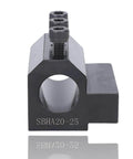 Front view of SBHA20-25 Top Notch Boring Tool Sleeve for Milling Lathe CNC Lathe Inner Diameter Auxiliary Tool Holder
