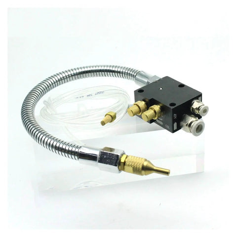 Versatile CNC Cooling Sprayer For Milling Lathe And Drilling Tools With Lubrication Spray Unit And Chip Removal For Engraving Machines Green Hoses