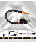 CNC Cooling Sprayer for Lathe Milling and Drilling Machines Mist Coolant Lubrication Spray System for 8mm Metal Pipe