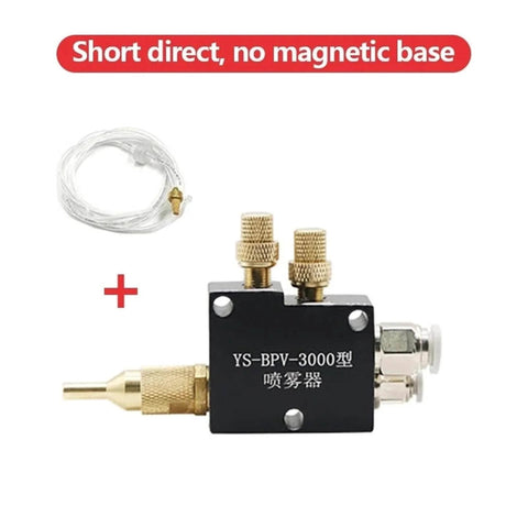 CNC Cooling Sprayer Mist for Lathe Milling Drill Engraving Machines with 8mm plastic pipe and gold fittings