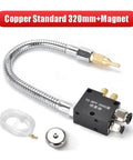 Versatile CNC Cooling Sprayer For Milling Lathe And Drilling Tools With Lubrication Spray Unit And Chip Removal, copper standard model with magnet