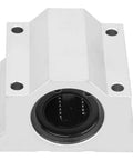 Front view of linear motion ball bearing, cnc scs25luu slide bushing linear roller bearing slide block 25mm for CNC installs