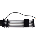 Linear Motion Stage Actuator, CNC Linear Motion Rail Guide with Nema23 Stepper Motor, Slide Rail 1204 Ball Screw Double Optical Axis Linear