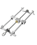 ✝️ Threaded backlash vertical support screw linear shaft guide set 2mm pitch 2mm lead t8 lead screw dual optical axis with sc8uu slider block