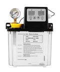 Automatic Lubrication Oil Pump For CNC Machines With 0 To 1.6 MPa Pressure Gauge And Low Oil Alarm, front view