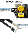 Automatic Lubrication Oil Pump For CNC Machines With 0 To 1.6 MPa Pressure Gauge And Low Oil Alarm, 110V 2L detail view